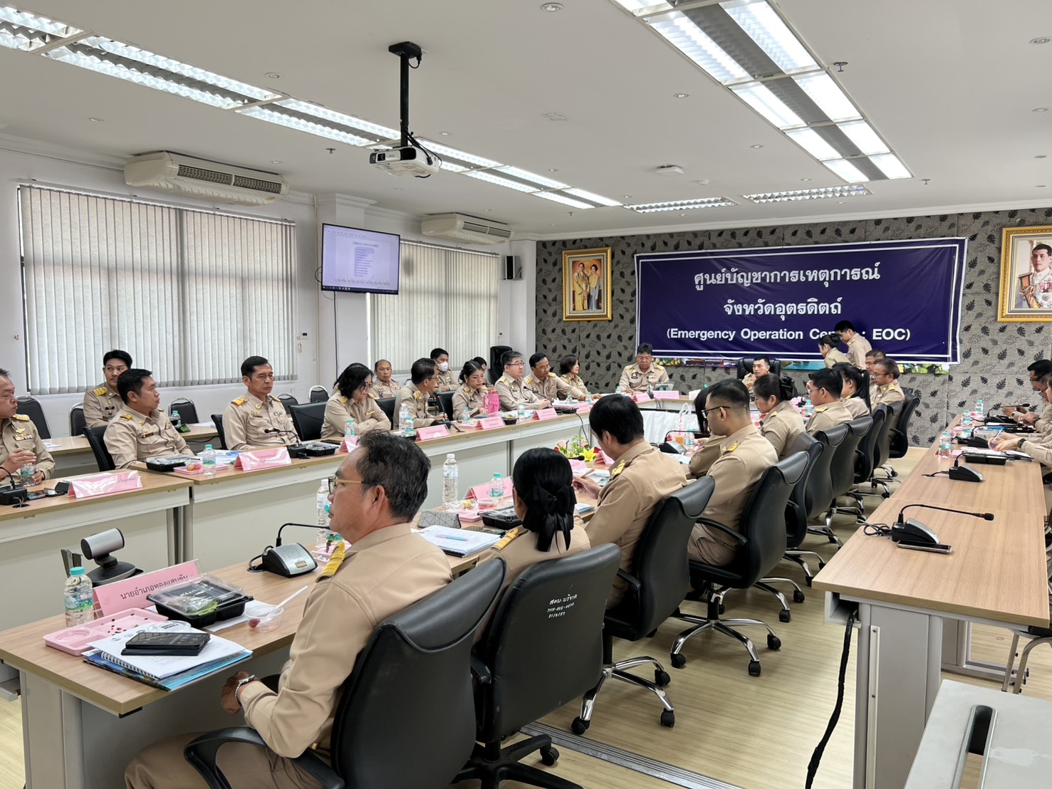 🌈🌈พช.อุตรดิตถ์ ร่วมประชุมนายอำเภอ และหน่วยงานส่วนราชการสังกัดกระทรวงมหาดไทย ประจำเดือนกุมภาพันธ์ 2569